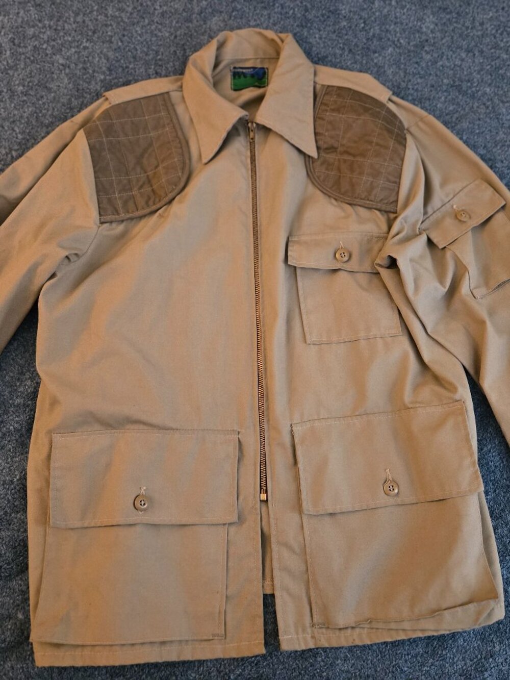 Vintage Penneys Hunting Shooting Shirt Shacket Light Jacket Foremost Large